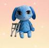 Horror Anima Hospital Plush Toy Blue Dog Soft Stuffed Cartoon  Collectible For Adult Fans Home Decoration Christmas Gifts