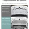 Car Engine Hood Sound Pads Compatible With Toyota Corolla E210 2019~2024 Car Front Heat Insulation Cotton Covers Fireproof Auto