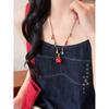 Summer Niche Handmade Color Dopamine Beaded Children's Fun Necklace Creative Cute Versatile Sweet Collarbone Chain