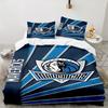 Set Biancheria da Letto MAVERICKS BASKETBALL TEAM 3 Pezzi, Set Biancheria da Letto di Alta Qualità Include 1 Federa Copripiumino e 2 Federe per Camera da Letto, Regalo per Collegio