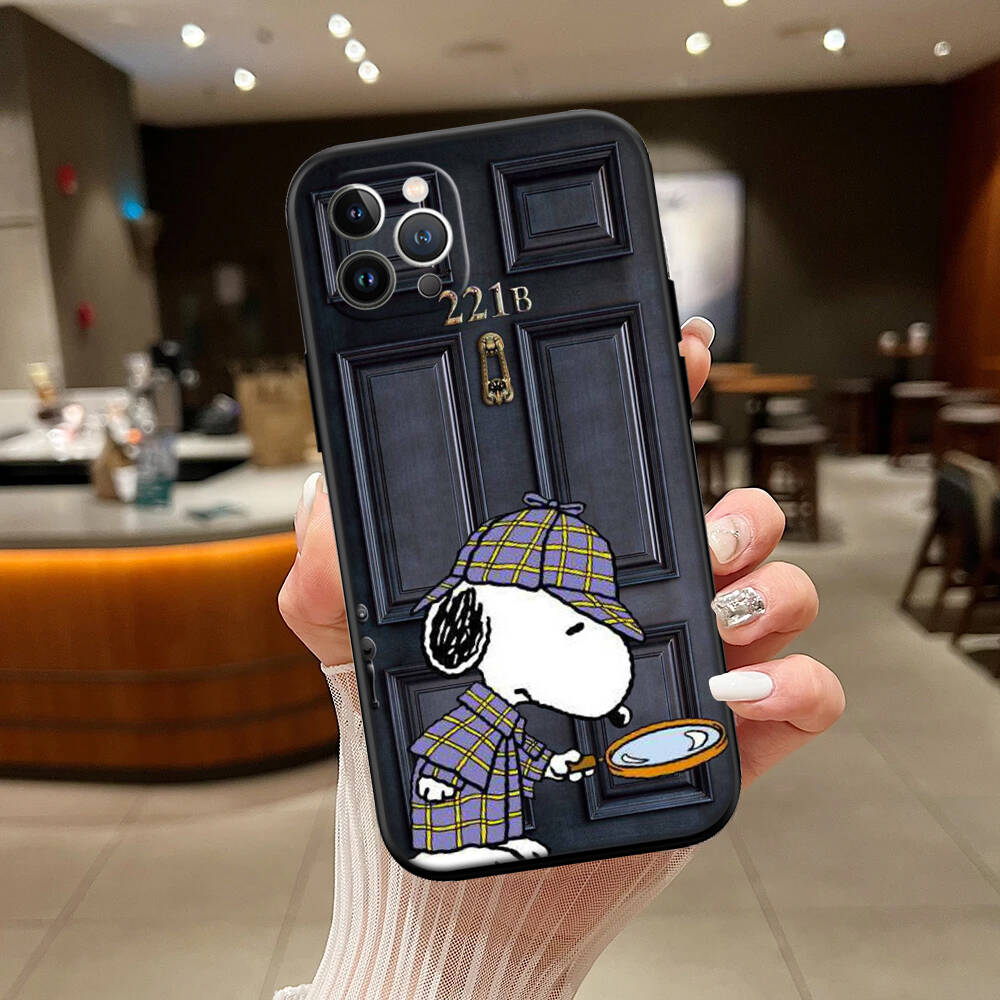 Cartoon Snoopy Case for Samsung A06 A35 A25 A24 A15 A05S A05 M55 M35 M15 A02 A12 A13 A10 A16 A20 A30 A22 A31 A32 A33 A42 A50