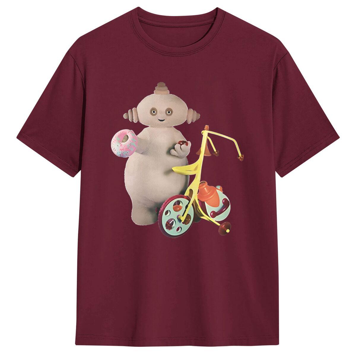 

Чоловіча футболка Макка Пакка У Нічному Саду Футболки Мода Літні Футболки Y2K Смішні Повсякденні Бавовняні Топи Ідея для Подарунка 2XL