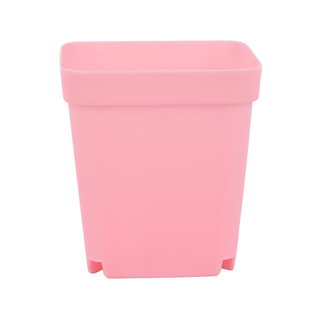 10PCS Gardening Mini Small Square Pot Seven Colors Flower Pot Succulent Pot Little Black Square Plastic Pot Seedling Tray TMZ