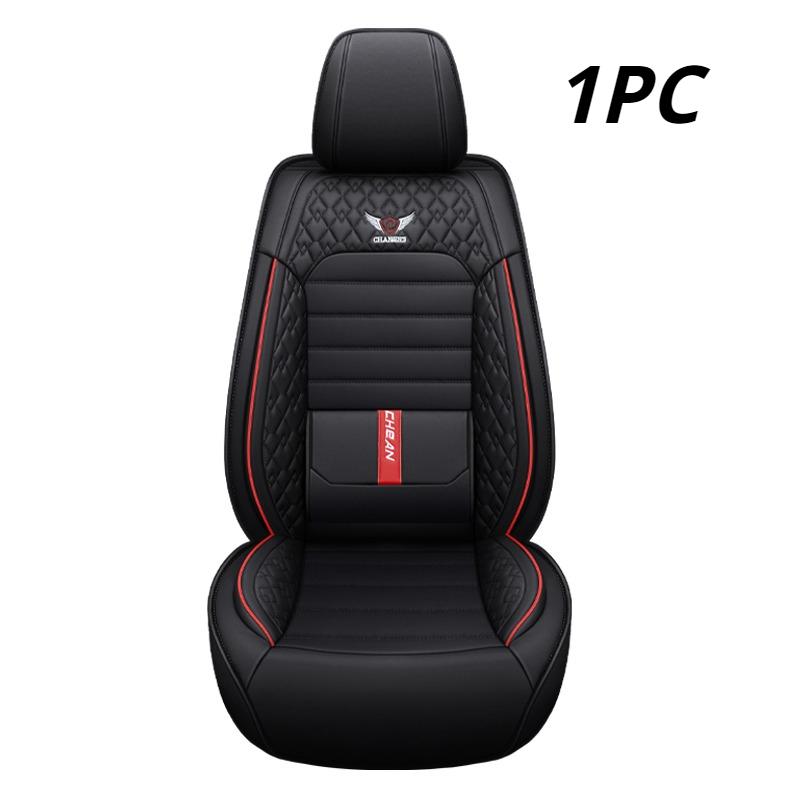 1PC Car Seat Covers with Built-in Lumbar Support - Full-Wrap Design, All-Season Comfort & Durability for Most Sedans & SUVs