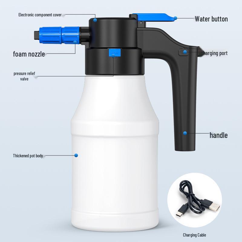 Manual Air Pressure Car Wash Foam Sprayer & Watering Foamer