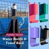 3D Printed Paddle Tennis Towel Rack Heavy Duty Plastic Water Bottle Holder Portable Cup Storage Holder Designed for Players