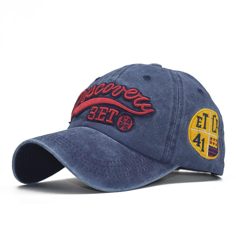 2023 Washed Cotton Baseball Cap Snapback Hat For Men Women Dad Hat Embroidery Casual hats Casquette Hip Hop Caps