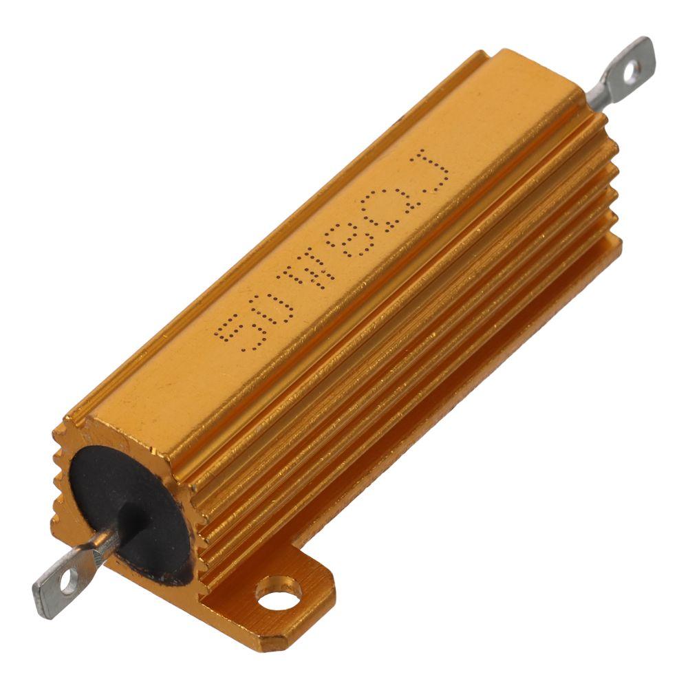 8 Ohm Aluminum Case Resistor 50W  Durable