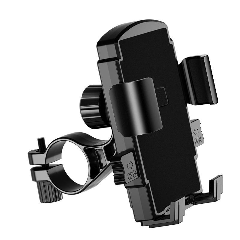 

Electric Car & Bicycle Phone Holder: Shock-Absorbent, Waterproof Sunshade, Helmet Attachment for Motorcycles.