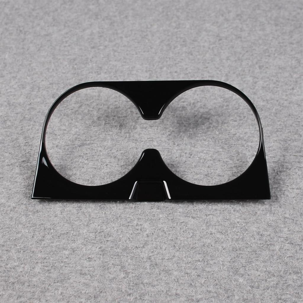 RUIQ Toyota New Prius 60 Series Dedicated Interior Drink Holder Cover (Piano Black)