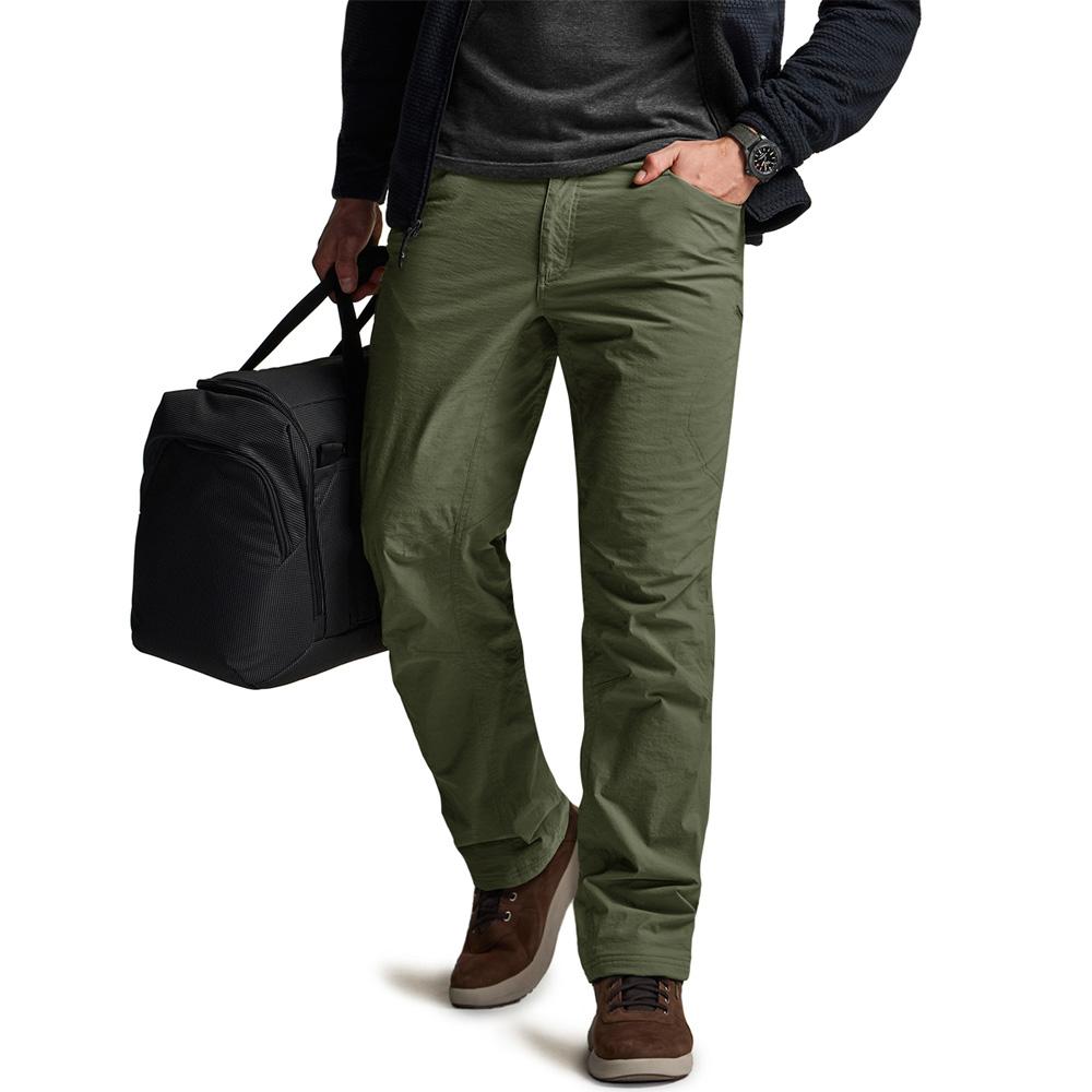 Ssikyual Broom Edge Outdoor Basic Fleece-Lined Pants