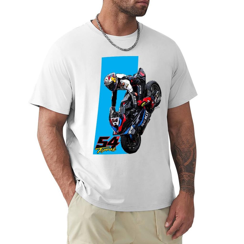 Drawing Toprak Razgatlolu Stoppie Season 24 Tshirt Work Daily Short Sleeve Top