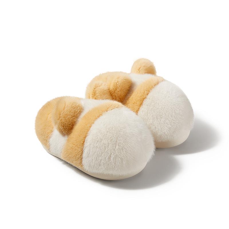 Puxi Panda Non-Slip Indoor Cotton Slippers for Kids - Warm & Comfortable 220