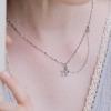 Native Flower Motif Chain Necklace