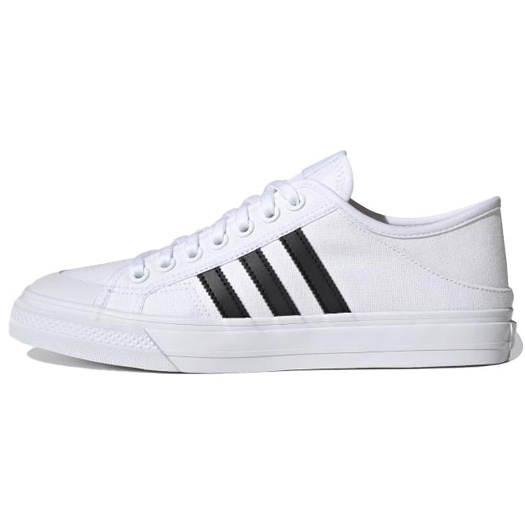 adidas Nizza Low Pieghevole 'Bianco Nero' H67375