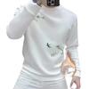 Men's Autumn/Winter Retro Print Chinese Style Crew Neck Hoodie - Trendy, Fashionable, High Quality, Long Sleeve Top