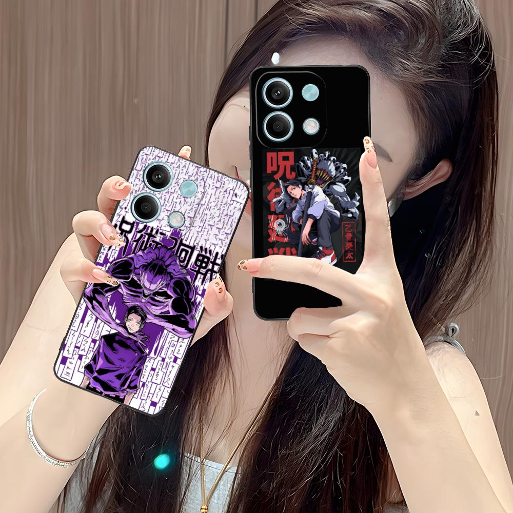 Jujutsu Kaisen Yuta Okkotsu Phone Case for POCO M7 M6 M5 M4 M3 X7 X6 X5 X4 X3 Pro GT 5G Colorful Printing Cover Cover Pretty