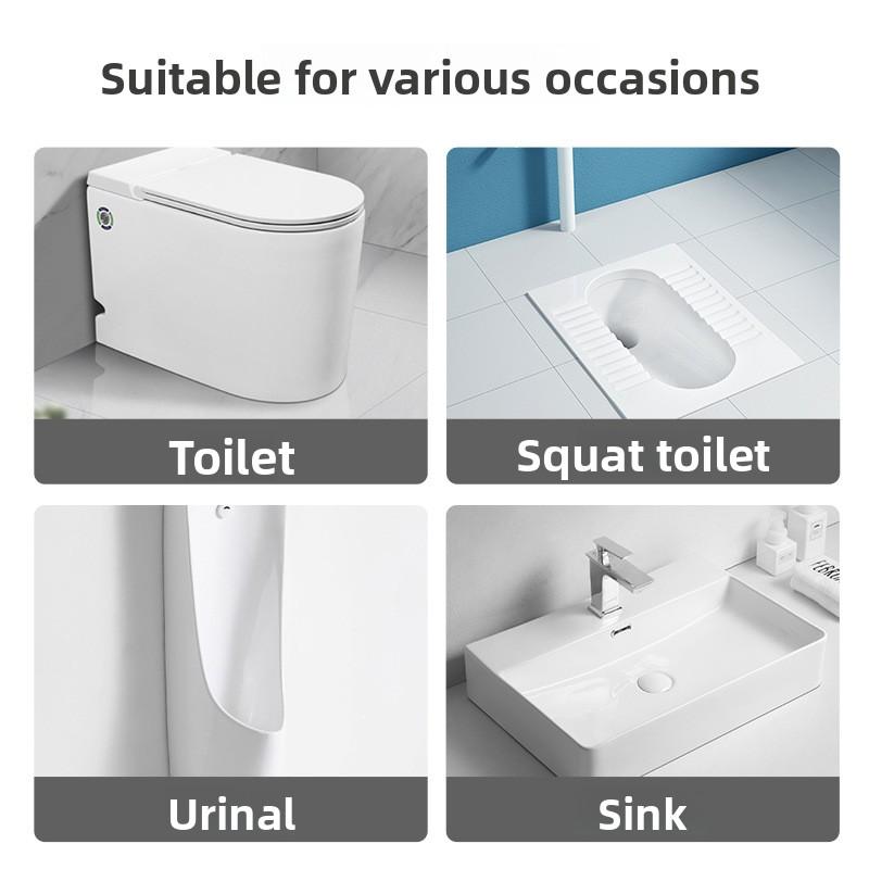 Fragrant Deodorising Toilet Gel for Removing Odours and Cleaning Bathroom Stains with A Refreshing Scent