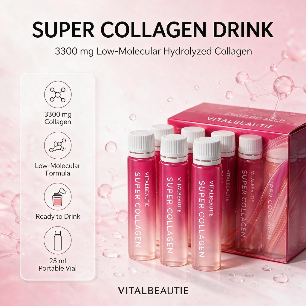 VITALBEAUTIE Super Collagen Set 1box/750ml(25ml*30ea)