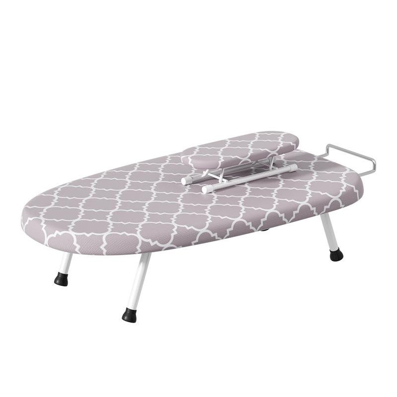 Compact Folding Desktop Ironing Board for Household Use