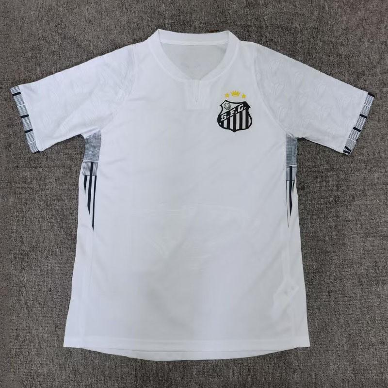 2526 Fan Edition 3XL4XL Santos Jersey Football Uniform S белый