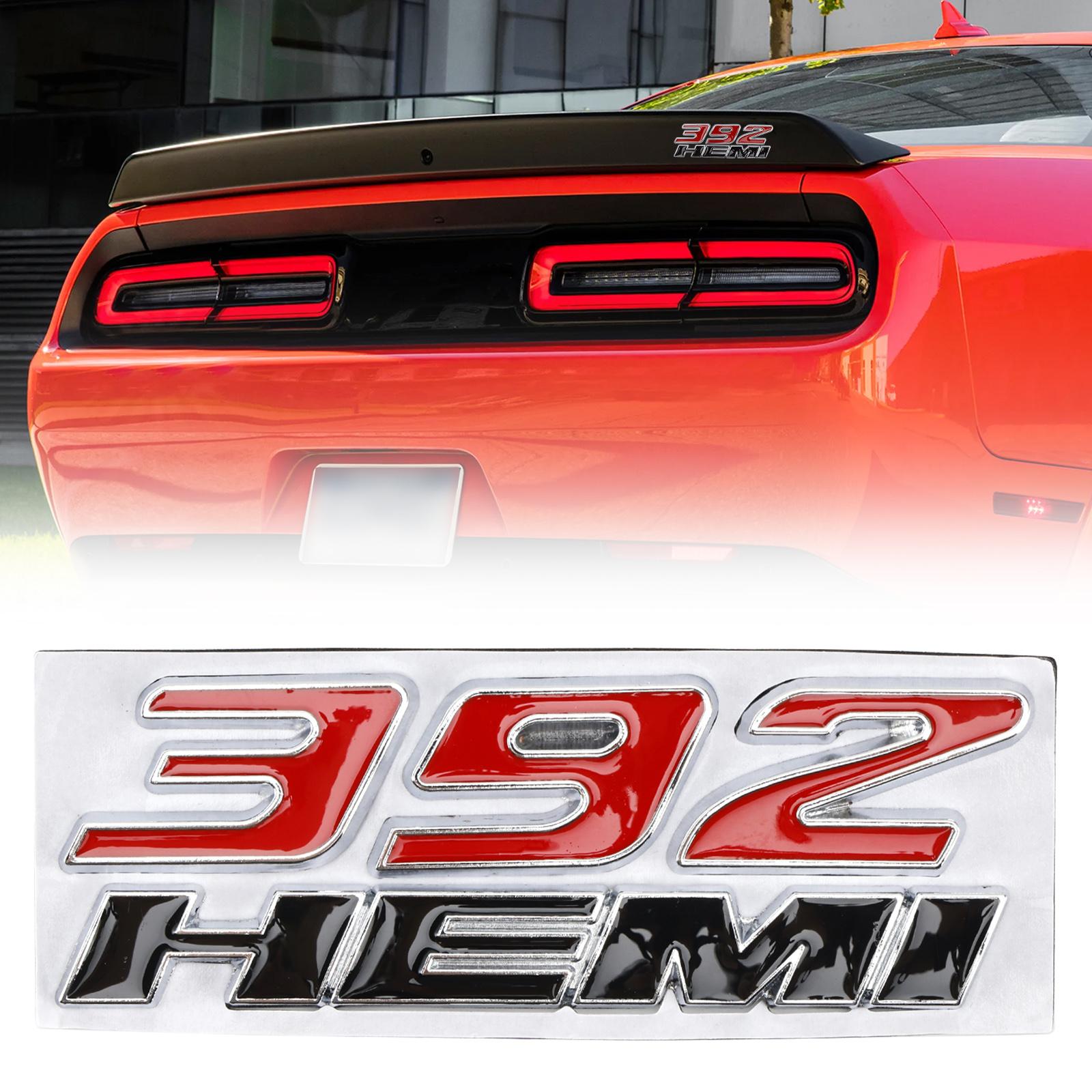 

3D Fender Side 392 Hemi Decal Emblem for Challenger Charger Badge