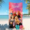 Customizable personalized beach towels (G)I-DLE themed designs.Suitable for the beach, yoga, sports;ideal as beach accessories
