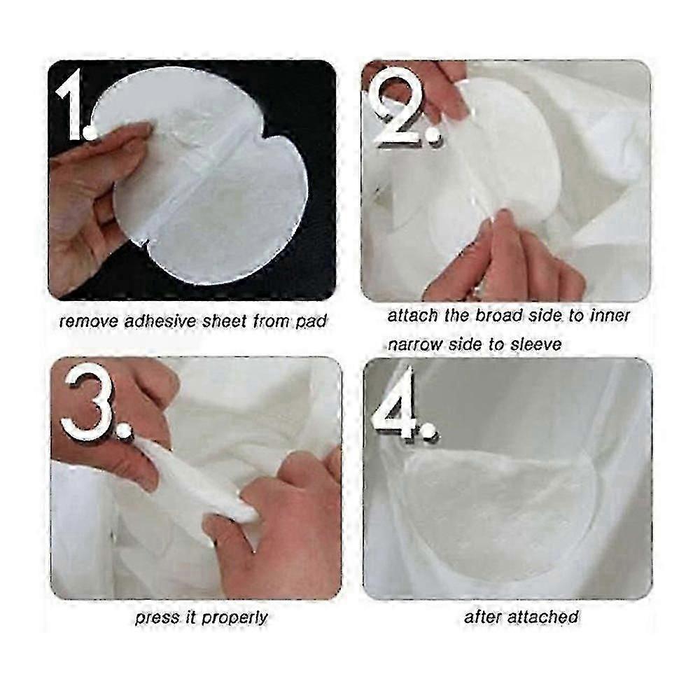 30x Sweat Pad Antiperspirant Underarm Armpit Guard Sheet Shield Fresh Single Use