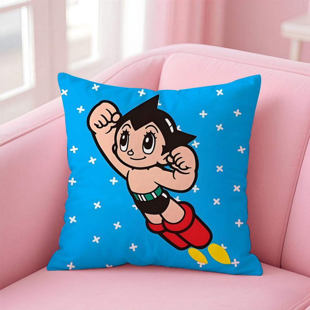 Anime S-Astro B-Boy Cushion Cover Comfortable Reversible Pillow Cover Ideal for Car Sofa Bedroom & Beyond