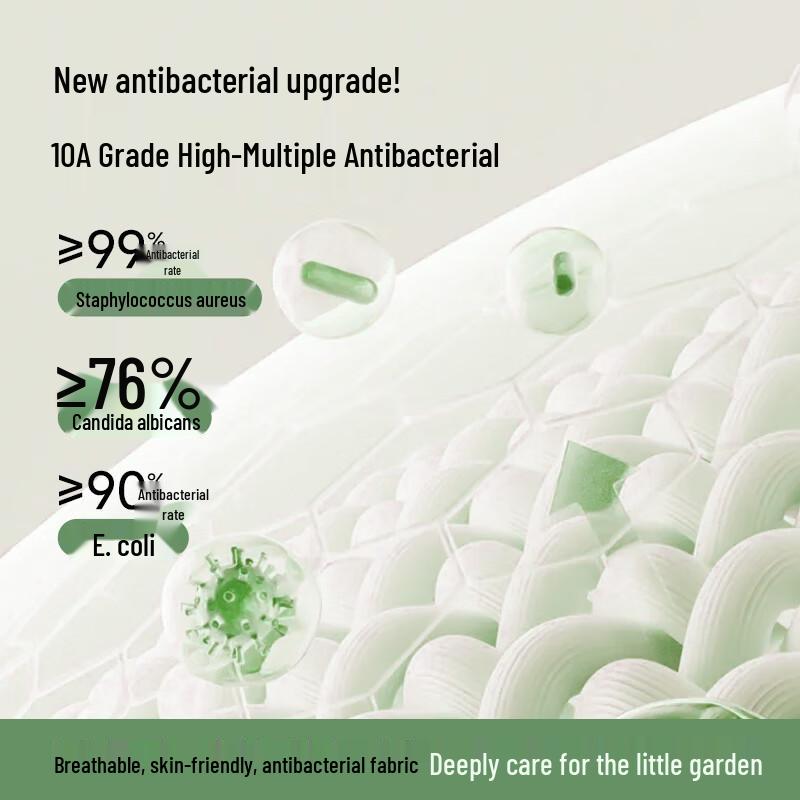 M.Y.T. Women's Seamless Anti-HPV Antibacterial Mid-Waist Briefs