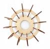 Hanging Lamp, Ceiling Chandelier, Wooden, Led Lampshade