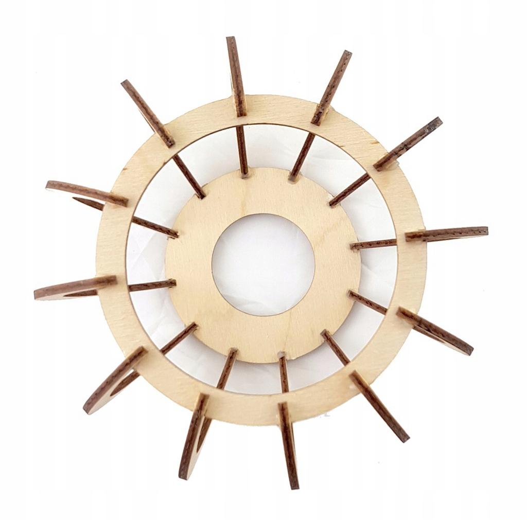 Hanging Lamp, Ceiling Chandelier, Wooden, Led Lampshade