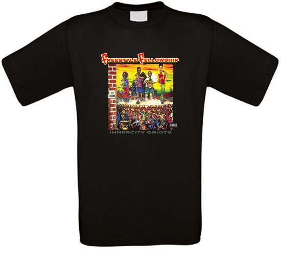 Freestyle Fellowship Aceyalone Innercity Griots Hip Hop T-Shirt All Sizes XXXXL