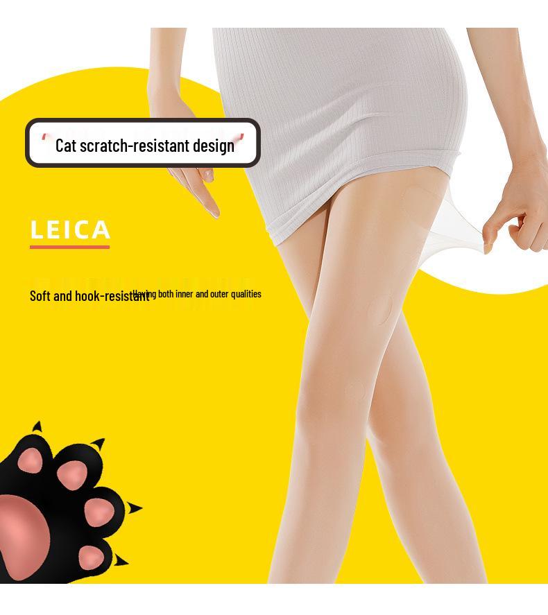 Women's Anti-Snag Flesh-Colored Stockings: Adjustable, Wear-Resistant, Sexy Black Silk & Natural Nude Pantyhose