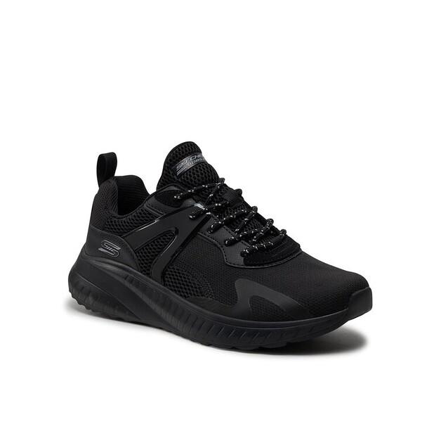 Men's Sneakers Skechers Bobs Squad Chaos-elevated Drift 118034, Bbk Black