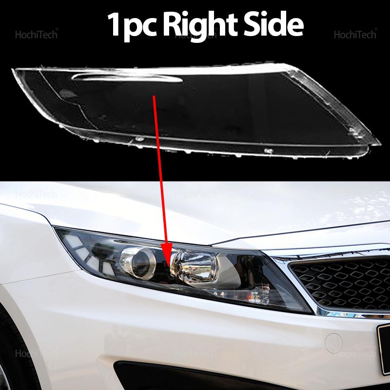 For Kia K5 TF Optima 2009-2013 Headlight Cover Car Headlamp Lens Glass Replacement Front Lamp Shade Auto Shell 2010 2011 2012