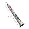 Impugnatura per Putter da Golf Overgrip Antiscivolo Texture Superficiale Avanzata Parti del Bastone Bianco Rosso 27x2.8cm