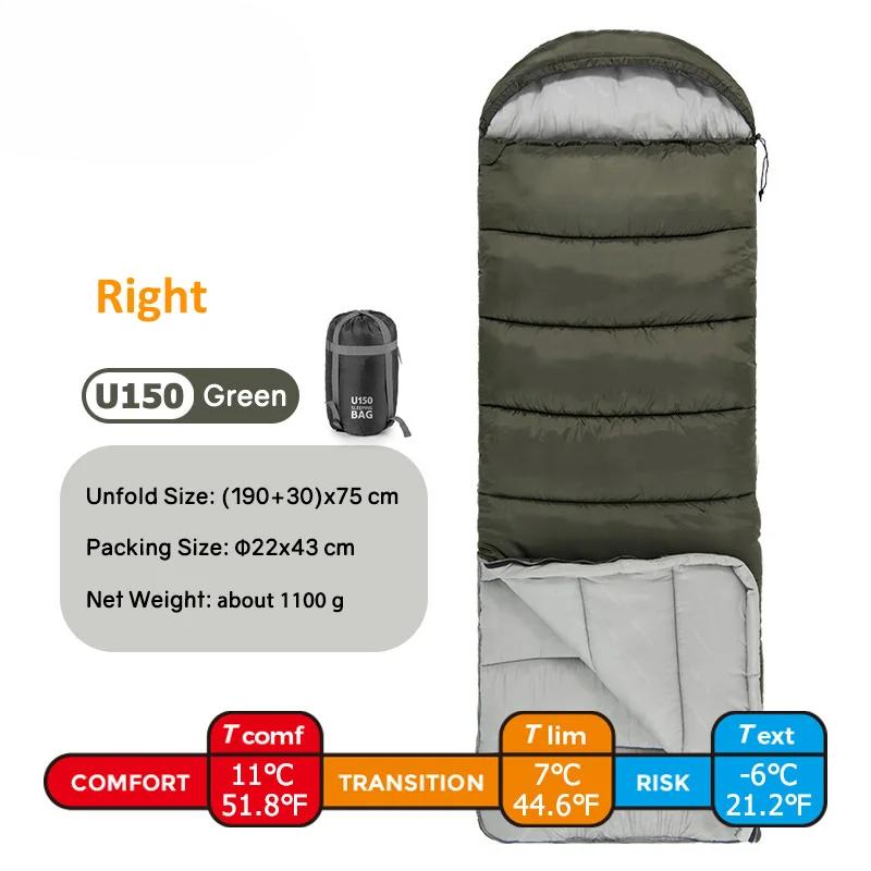 Sleeping Bag Ultra Light Cotton Winter Sleeping Bag Lightweight Waterproof Sleeping Bag Outdoor Camping Sleeping Bag