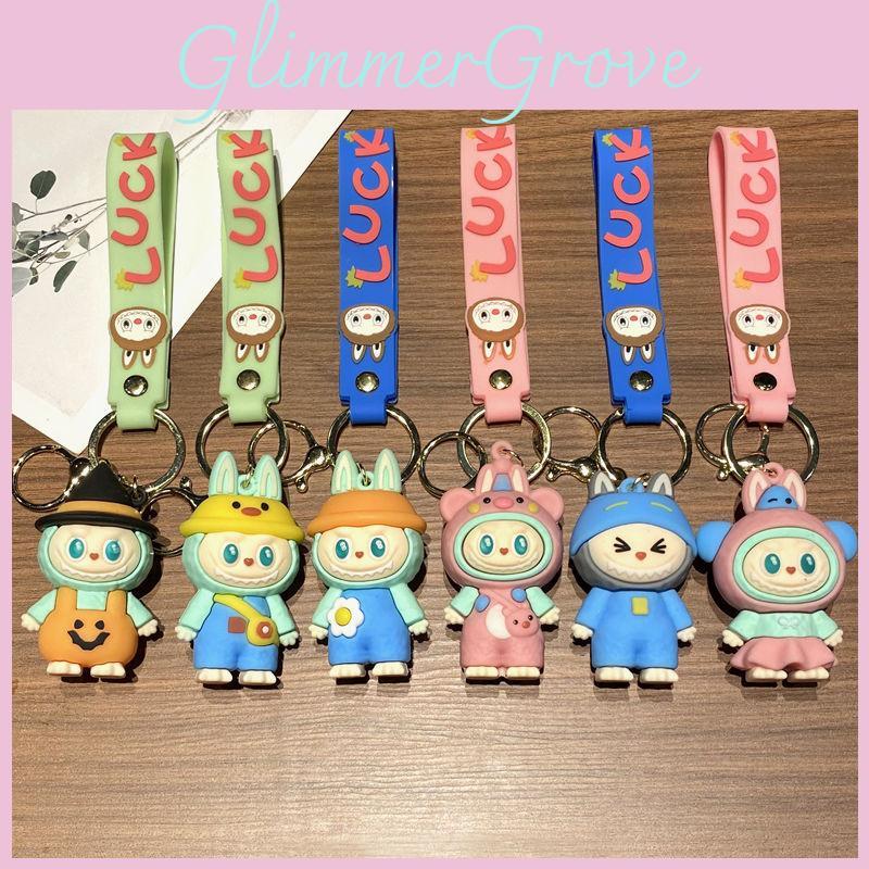 Cute Cartoon Labubu Pendant Keychain For Gift Gifting And Party Decor