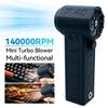 X40 Powerful Blower 40mm Brushless Motor Turbo Violent Fan Thrust 600g Large-Sized Brushless Motor, Car Drying, Leaf Sweeping To