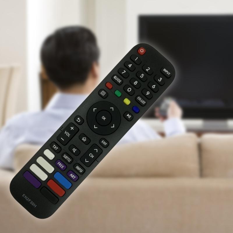 Replacement Remote Control Easy Functionality for EN2Q30H EN2F30H TV and Multiple Device Compatible