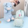 Plush Pig Pencil Case for Kids Cute Animal Stationery Bag with Zipper,Soft 3D Pen Holder for Girls Boys Back to School Gift
