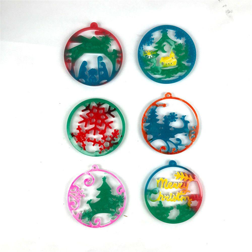 Pendant Cake Tools Clay Mold Silicone Moulds Jewelry Making Tool Christmas Ball Mold Keychain Molds