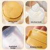 Plastic Flour Shaker Detachable Rotary Mixing Chamber Powder Dispenser Controlled Dispensing Baking Supplies Flour Duster