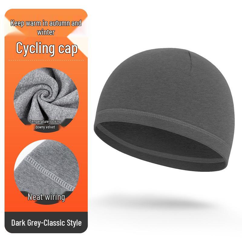 Windproof Winter Cycling Beanie: Warm Ear-Covering Hat for Motorcycling, Running & Sports