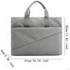 Briefcase Document Bag Container Tote for Paper files Portable Handbag Pouch Laptop