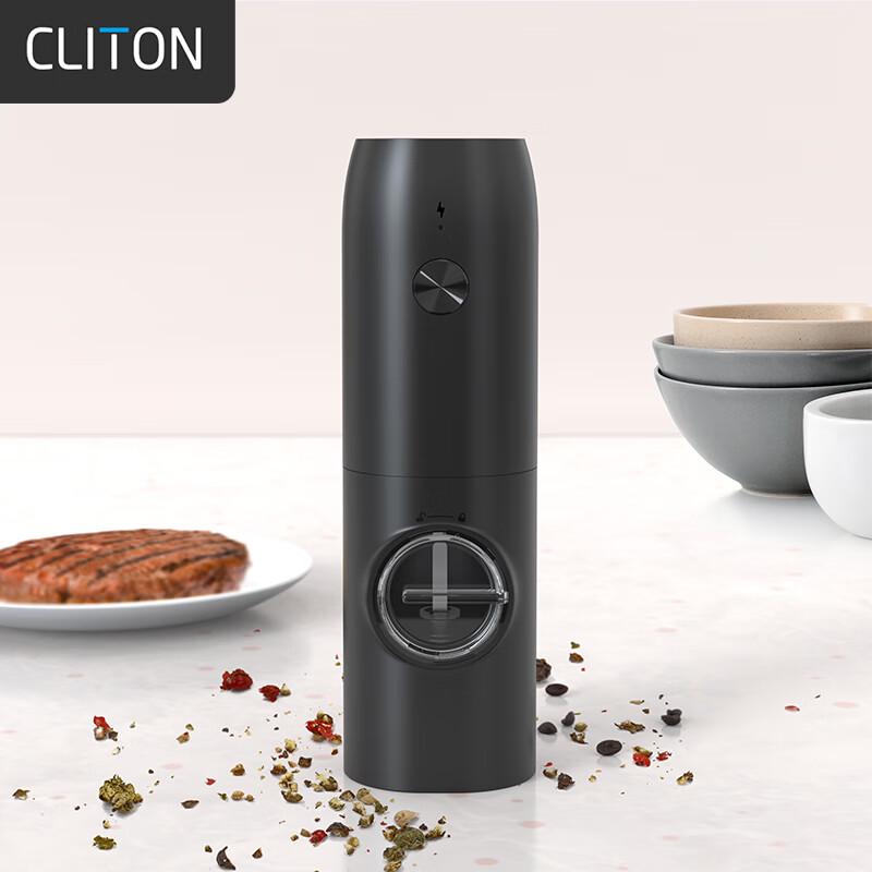

CLITON Rechargeable Electric Pepper & Salt Grinder