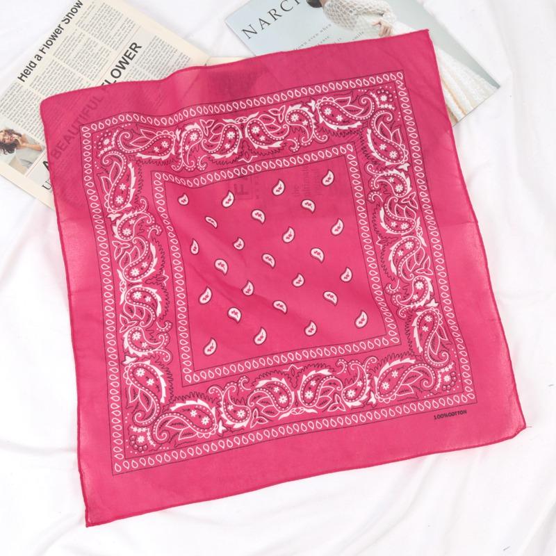 Headbands Fashion Bohemian Cotton Print Bandana Hair Bands Hip Hop Man Women Outdoor Unisex Wrist Wraps Face Mask Handkerchief