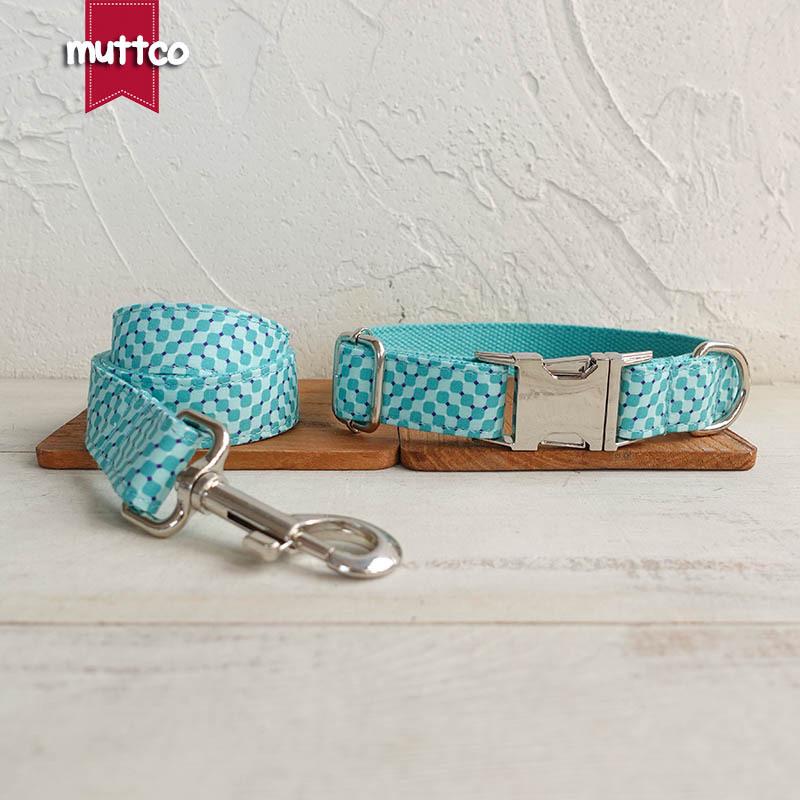 MUTTCO Pet Dog Collar & Leash Set UDC-132 – Convenient for Walking Extra Small