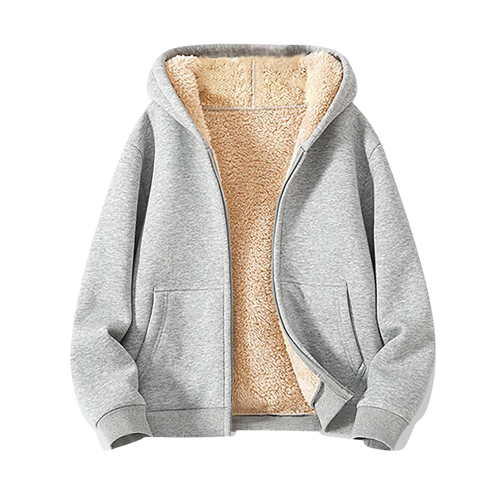 

Мужское пальто тяжелое и флисовое толстое мужское толстовочное пальто с капюшоном XXXXXL